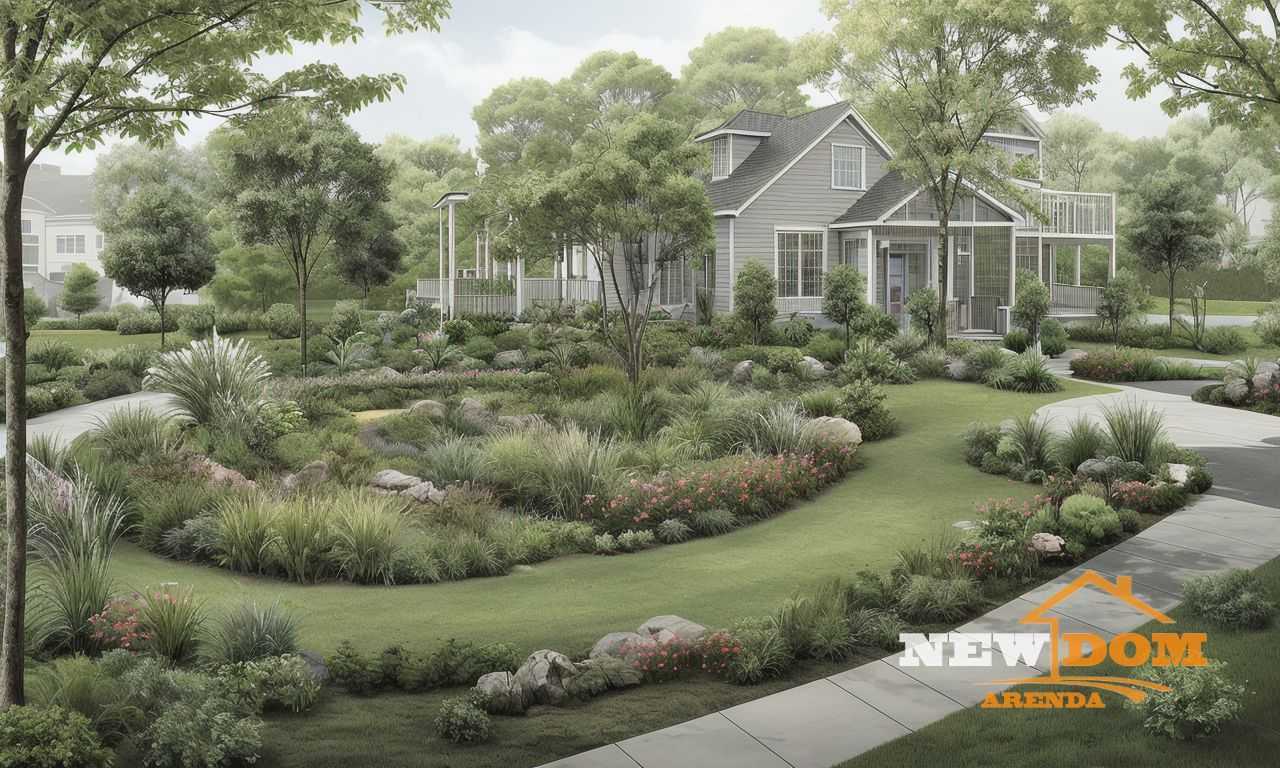 Солнечные акценты на фоне тенистых зон для создания уюта и гармонии