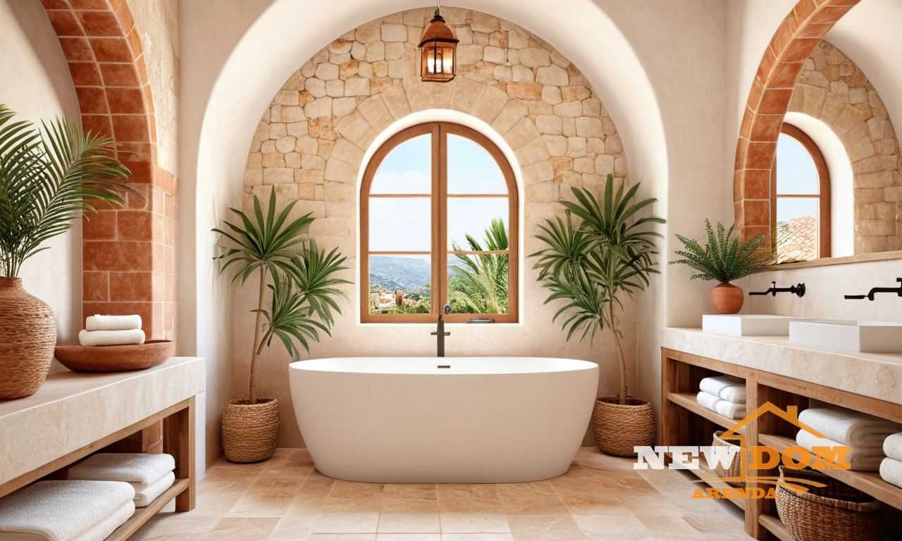 Как ванна в центре комнаты становится стильным акцентом в дизайне интерьера