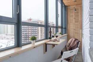 Балкон в городской квартире: стильные решения