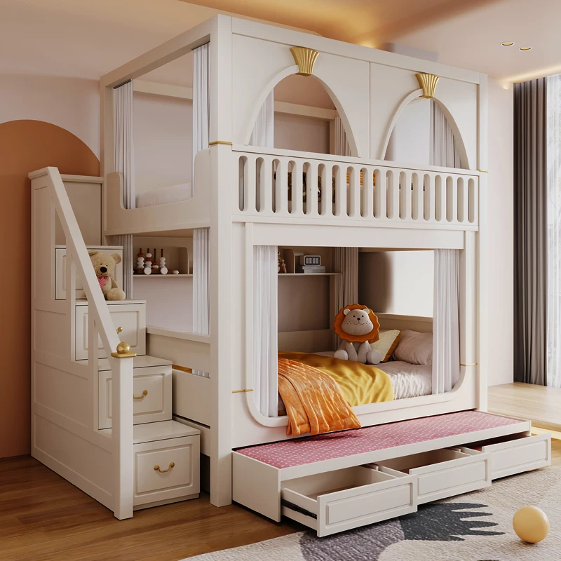Двухярусные кровати для детей: максимальное использование пространства